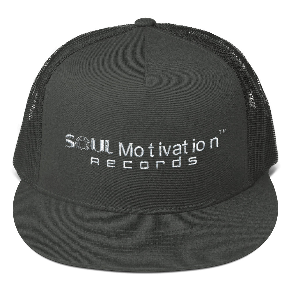 Soul Motivation Records Mesh Back Snapback Hat