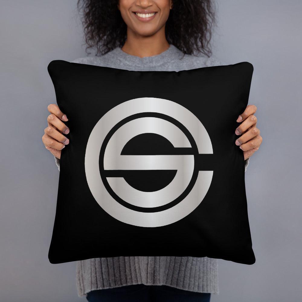 Chris Swan Logo Throw Pillow